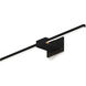 Z-Bar LED 24 inch Matte black Wall Sconce Wall Light, Center Mount